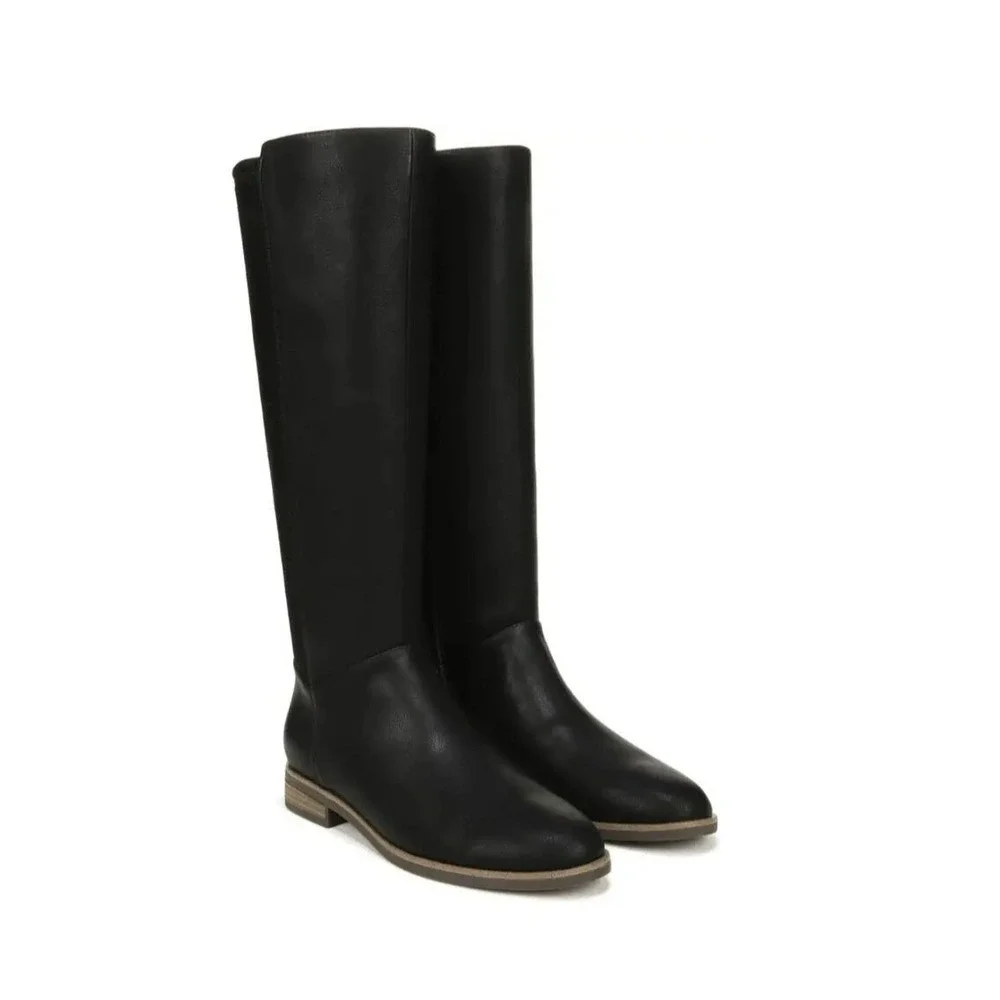 Dr. Scholls‎ Womens Astir Zip Boots Black Size 8M Treated With Odorban Silvadur